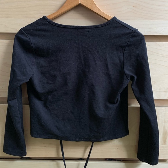 Brandy Ruth wrap front top - Picture 5 of 5